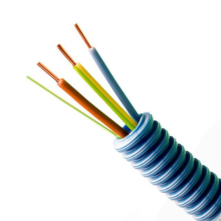 Tubo Anelado 16mm 3G2,5 Pré-Cabelado Rolo 100Mt