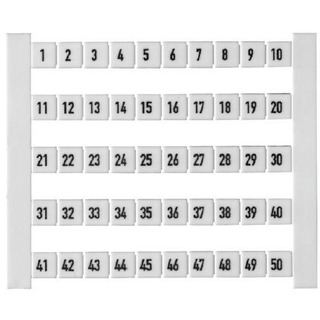 Dekafix Marcador para Bornes 1-50 por Ordem Crescente