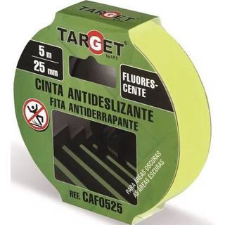 Fita Antiderrapante Luminescente 5m x 25mm