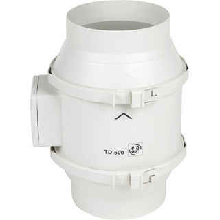 Ventilador Helicocentrífugo IN-LINE TD-500/ 160 3V 220-240V 50/ 60Hz 5211301300#