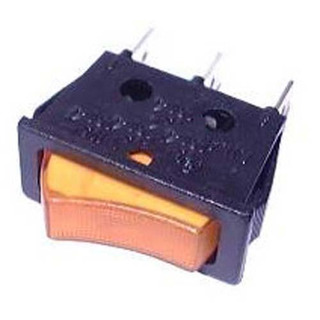 Interruptor com Luz F11400-L Amarelo (0911510021)