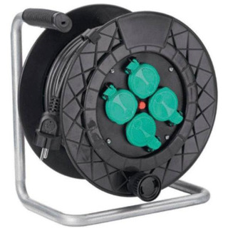 Enrolador 25mts 3x2.5 com 4 Tomadas Schuko