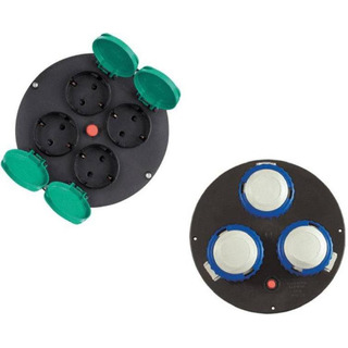 Disco Para Enrolador Com 4 Tomadas Schuko 16A