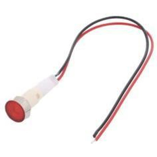 Sinalizador de 2 Fios para Painel 24V Vermelho SL-SI-S010VM-024