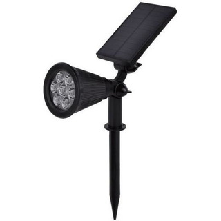 Luminária Solar Led de Jardim com Estaca 1.5W/ 6V 3000K IP65 Preto 9322