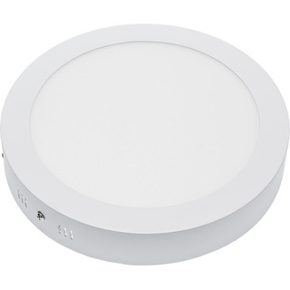 Downled Redondo Saliente 18W 1440Lm 6000K IP20 120º Aro Branco 2235