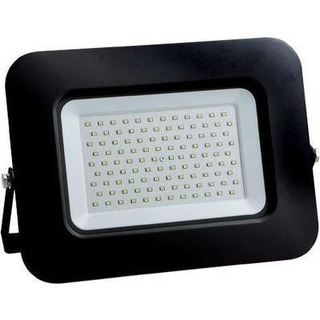 Projector de Led SMD 100W  8500lm 4500k IP65 Preto FL5893