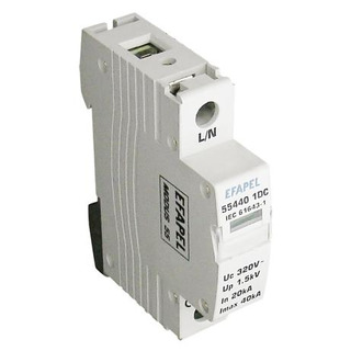 Descarregador de Sobretensão 1P 230-320V 40Ka 55440#