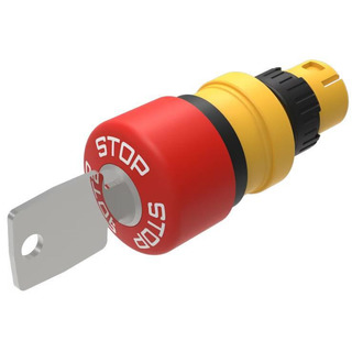 Botão Emergência Com Encravamento Com Chave 61-5441.4/ K #