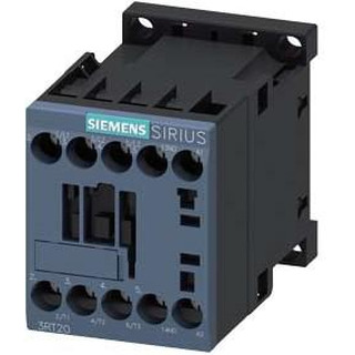 Contactor Potência Tripolar 9A 3-18.5kW 1NO 3RT2016-1AP01 #