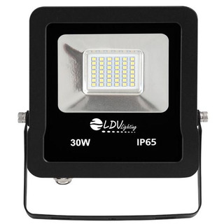 Projetor de Led GADES 30W 2700Lm 120º IP65 6000K Preto 563001CW #