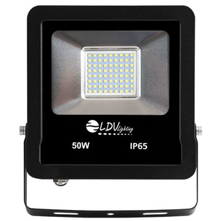Projetor de Led GADES 50W 4500Lm 120º IP65 6000K Preto 565001CW #