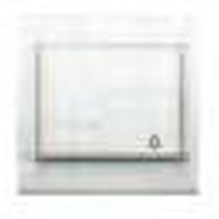 Botão Branco com Gravação de Campainha IP44 Eclipse 510908