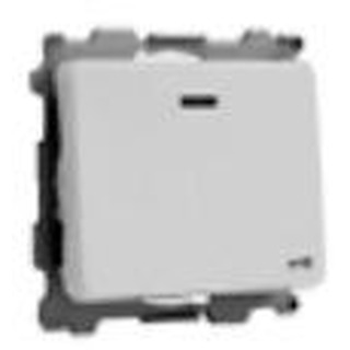 Botão com Lâmpada Localização com Tecla sem Gravação Marfim SintraPlus 584715