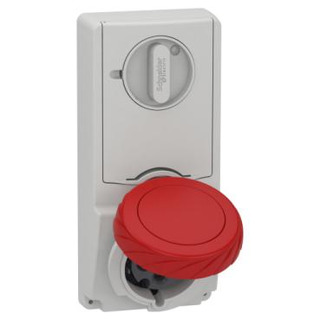 Tomada de Encastrar Com Fusivel UNIKA IP65 4P 32A 380V 82196 #