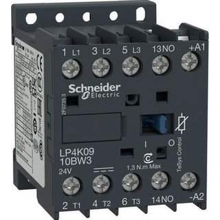 Mini Contactor 24Vdc 9A 3P NA 4KW LP4K0910BW3#