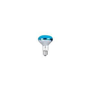 Lâmpada Incandescente R80 60W E27 Azul
