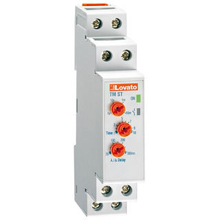 Relé temporizado estrela-triângulo 2NA. 0.1s-10m 24-48Vdc 24-240Vac TMST