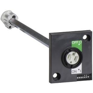 Comutador Rotativo Com Prolongador (INS40-160) Manípulo Preto 28943 #