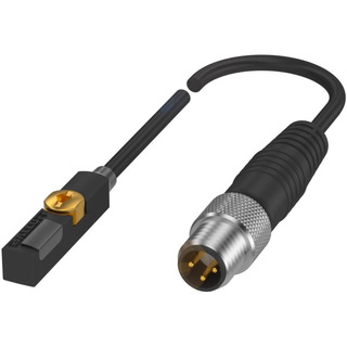 Sensor Balluff BMF00C4 Encaixe em T PNP 1NA M8, IP67 10-30Vdc Cabo PUR de 0,3m 235K-PS-C-2A-SA2-S49-00,3 #