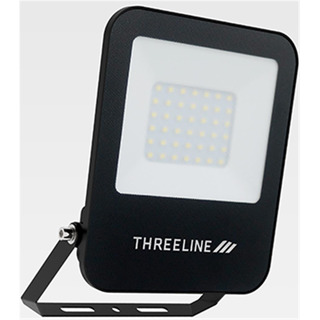 Projetor de Led Extrafino 30W 3000Lm 120º 4000K IP65 Preto (3G) PRI030401202