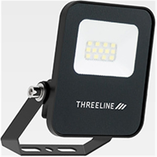 Projetor de Led Extrafino 10W 900Lm 120º 4000K IP65 Preto (3G) PRI010401202