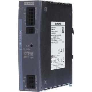 Fonte de alimentação Vac/ Vdc Monofásica 24V 5A Entrada de 100-270VCA para Calha DIN 6EP3333-7SB00-0AX0 #