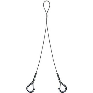 Acessório com Mosquetão nº2 45Kg Braço 150mm Y2AJ150EM AY2-NG-150MM-SMP