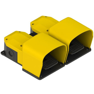 Fim de Curso com Pedal Duplo de Proteção Amarelo PC2-102 #