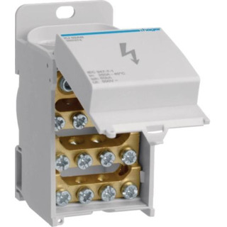 Repartidor 1P 250A P/ cabo 14 Ligadores KJ02AN #