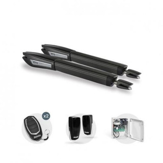 Kit JAG 600 2 Motores de Batente 24Vdc Portões até 4Mt   Transformador 150Va-230v/ 110v   MC62 MF30 2 FALK 10004063