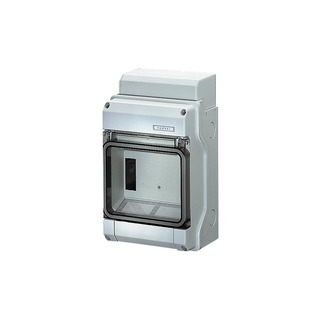 Quadro Saliente IP65 1Fila 6 Modulos MF CL Cinza