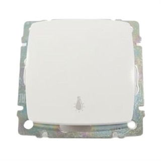 Botão Pressão Com Simbolo De Lâmpada Suno Branco 774012