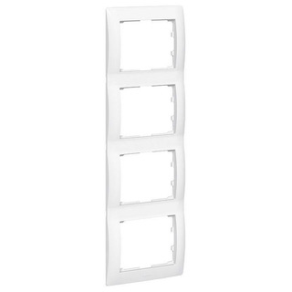 Quadro Quadruplo Horizontal/ Vertical Suno Branco 774044