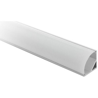 Perfil de Alúminio de Superficie Angular para Fita Led (2mt) 80033