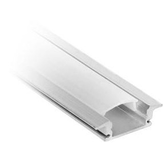 Perfil de Aluminio em U 18x13mm com Difusor Opalino 2Mts 316-016-9