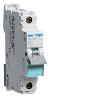 Disjuntor 1P 10Ah 10/ 15Ka Curva D NDN110