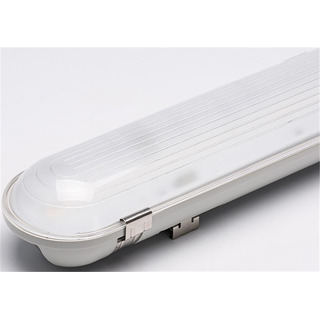 Armadura de Led Estanque 120cm 40W 4885 Lm IP65 com Kit de Emergencia 5700K Cinza (5G) KLS12040KEBF