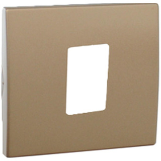 Centro de Tomada RJ45 Serie 5000 Champanhe #