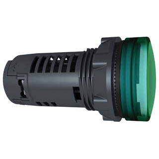 Besouro Continuo/ Intermitente Vermelho Luminoso para Furo 22mm 24Vac/ dc XB5KS2BA #