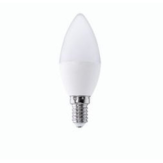 Lampada de Led Tipo Vela Opalina E14 6W 588Lm IP44 4500K 301406NW