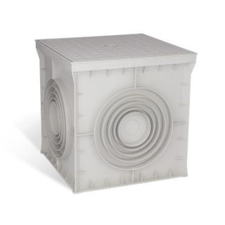 Caixa Visita com Tampa 400x400x400 4Saídas IK08 IP20 GG404040