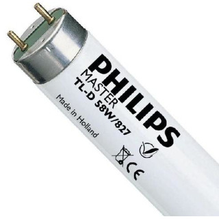 Lâmpada Fluorescente Tubular  58W/ 827 G13