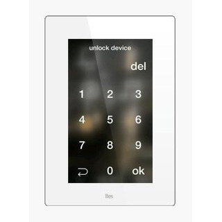 Painel Tatil 4.3 Interior KNX Branco DS343120