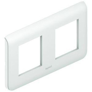 Espelho Duplo Horizontal Para Caixa Estanque Plexo Branco