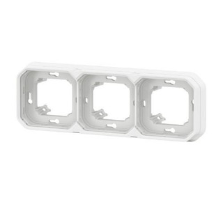 PLX-COMP Espelho Triplo Horizontal/ Vertical IP55 Branco 069698L