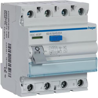 Interruptor Diferencial 4P 63A 30mA