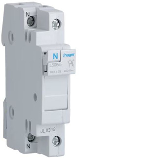 Corta Circuitos 10x38 1P N 20A 1Modulo
