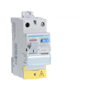 Interruptor Diferencial 1P N 63A 300Ma 2 Módulos HI com Bornes Desalinhados CFH163F
