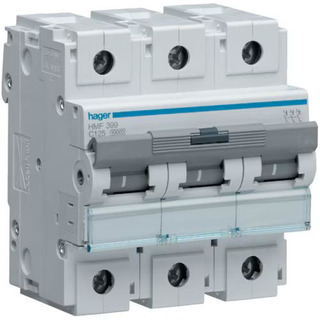 Disjuntor 3P 125Ah 10Ka 4,5 Módulos Curva C